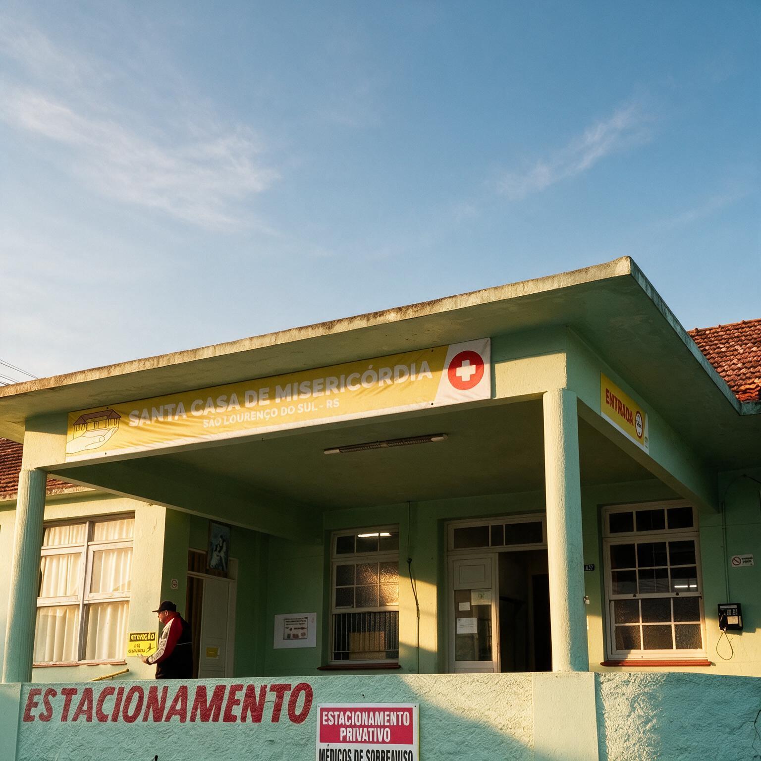Fachada do Santa Casa de Misericórdia